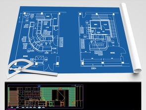 星巴克咖啡厅全套CAD施工图与三维图设计资源解析