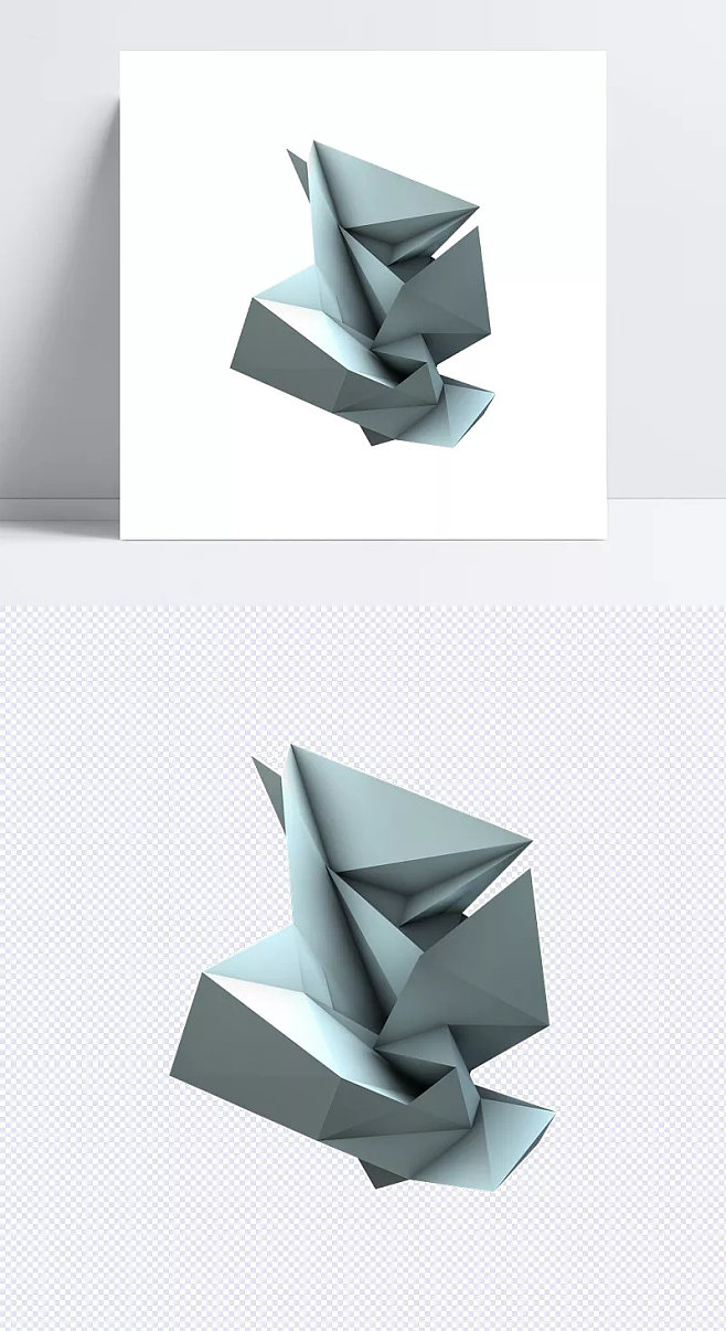 折纸立体几何 在平面与三维之间构筑的创意世界